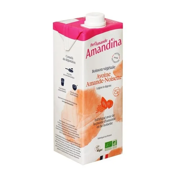 Boisson avoine amande noisette 1L
