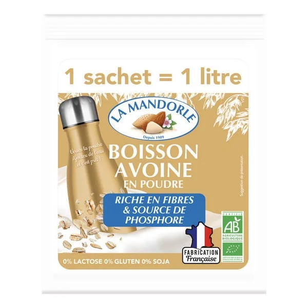 Boisson avoine poudre 80g