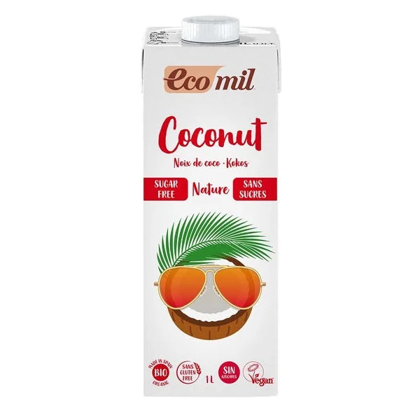 Boisson coco sans sucre 1L