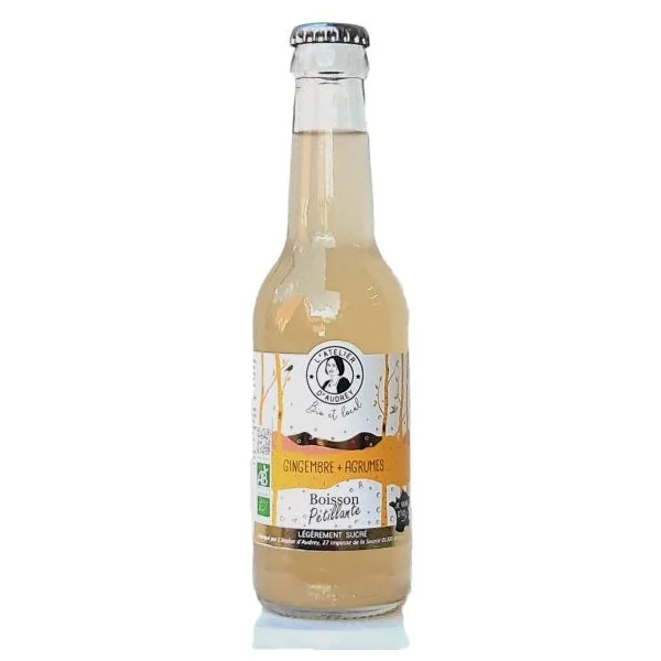 Boisson Pétillante Gingembre - Agrume