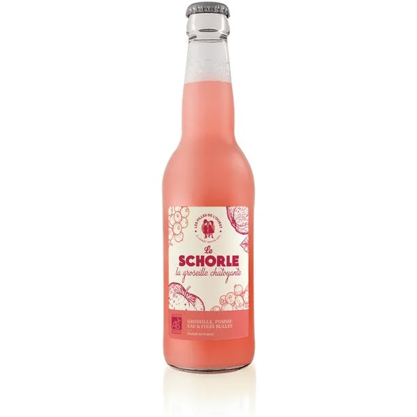 Boisson pétillante pomme groseille 33cl