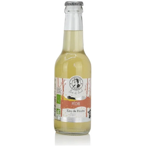 Boisson pétillante Pêche