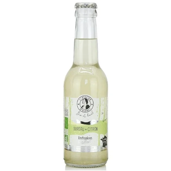 Boisson pétillante Sureau - Citron