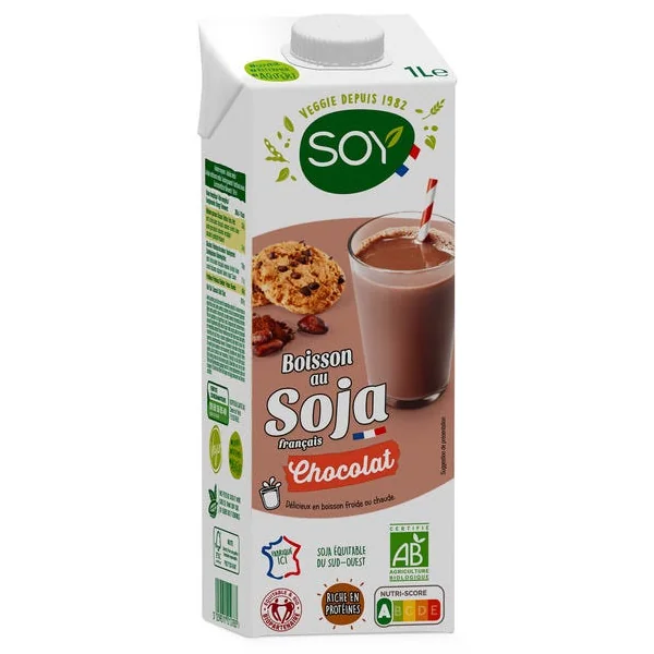 Boisson soja chocolat 1L