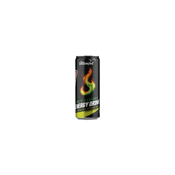 Boisson énergisante bio - Clémentine et citron vert - 25cl
