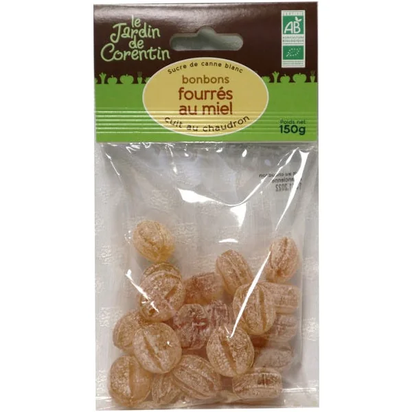 Bonbons fourrés au miel 150g