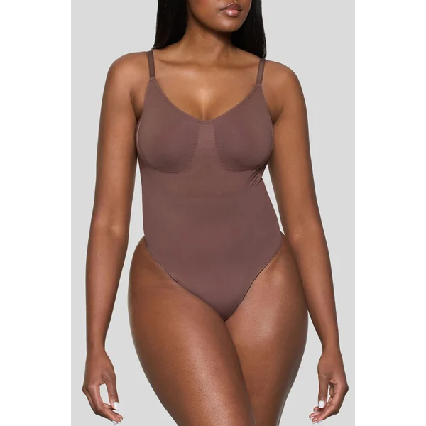 BOOMBA | Body string marron sculptant de la collection Smoothing Series