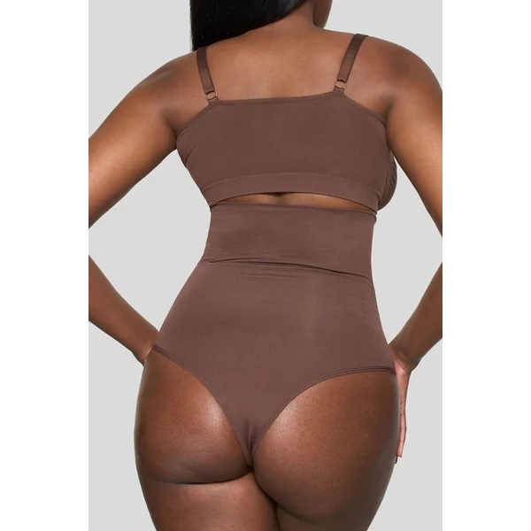 BOOMBA | Shaper Cacao Taille Haute de la Série Sculptante