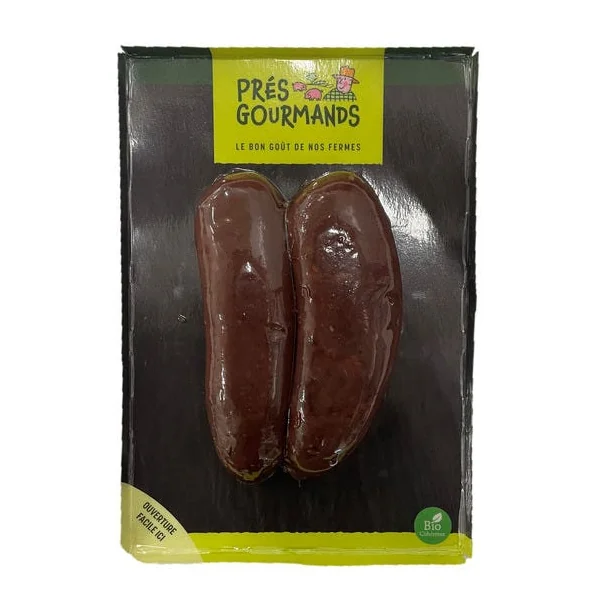 Boudin noir aux châtaignes (2) 220g