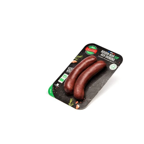 BOUDIN NOIR BIO AUX OIGNONS