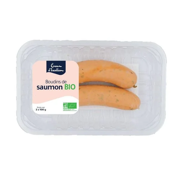 Boudins de saumon 2x100g