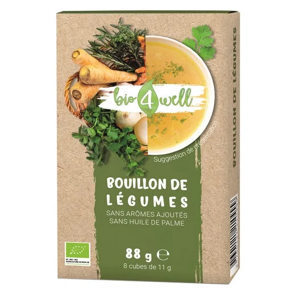 Bouillon de légumes en cube (8) 88g