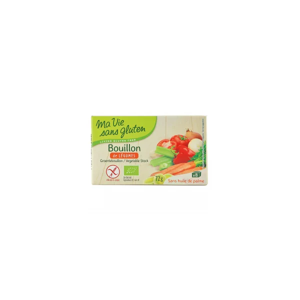 Bouillon de légumes sans gluten - 72g