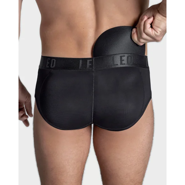 Boxer effet fesses liftées avec coussinets amovibles Leo