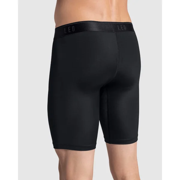 Boxer long en microfibre avec poche ergonomique