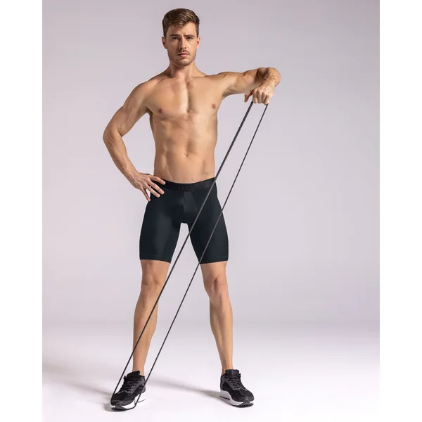 Boxer long en microfibre avec poche ergonomique