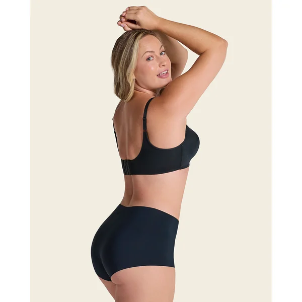 Boxer taille haute effet invisible