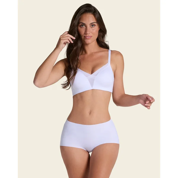 Boxer taille haute effet invisible