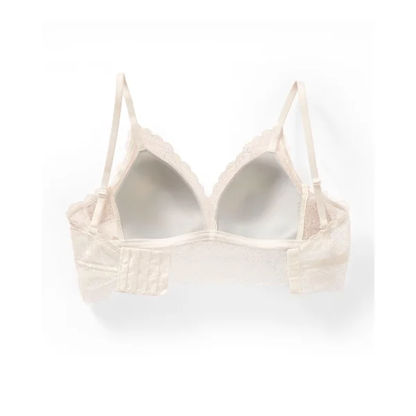 Bralette en dentelle sexy et naturelle