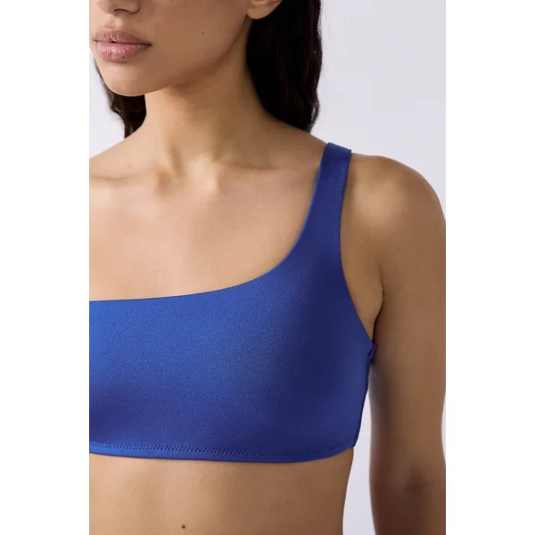 Brassière asymétrique haut de maillot de bain