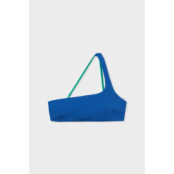 Brassière asymétrique haut de maillot de bain