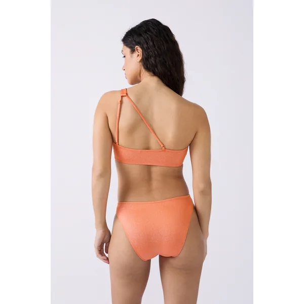 Brassière asymétrique haut de maillot de bain
