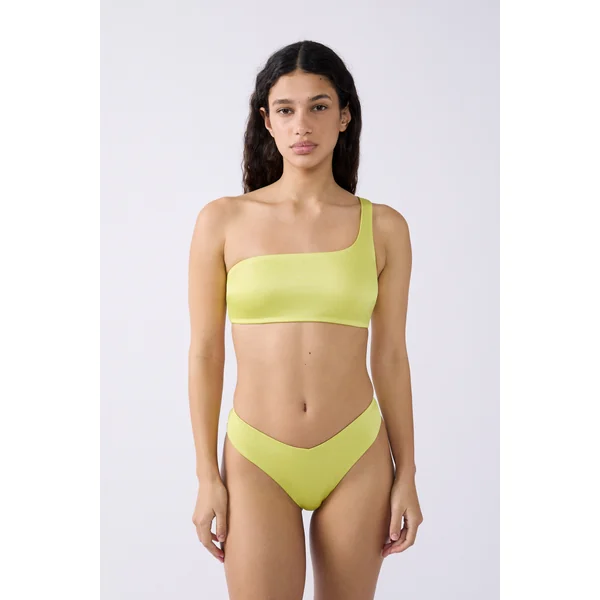 Brassière asymétrique haut de maillot de bain
