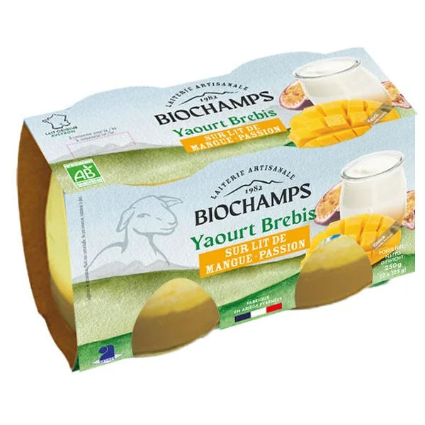Brebis bicouche mangue passion 2x125g