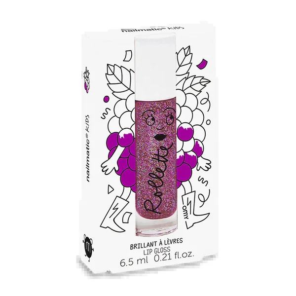 Brillant à lèvres Rollette Mûre Nailmatic - Soins Bébé Naturels & Produits Maman Après Naissance