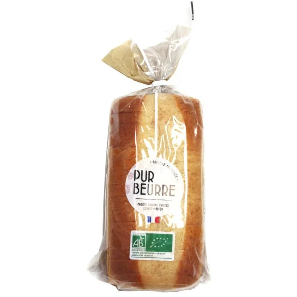 Brioche tranchée pur beurre 400g
