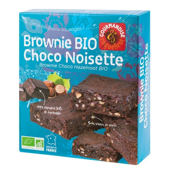 Brownie chocolat noisette 170g