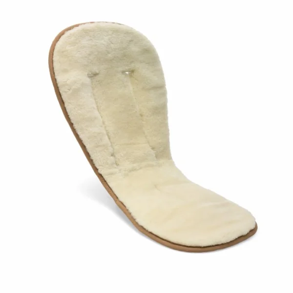 Bugaboo coussin confort réversible en laine BLANC CASSÉ | BUGABOO