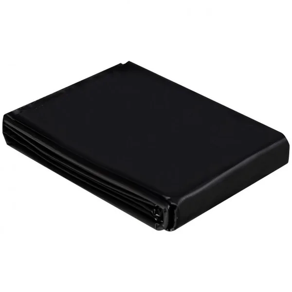 Bâche Bassin en PVC 3x4M Pliable Épaisseur de 0,37mm Revêtement d'Etang Noir