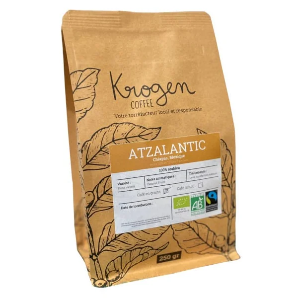 Café Krogen - Atzalantic - Mexique - En Grains - 250g
