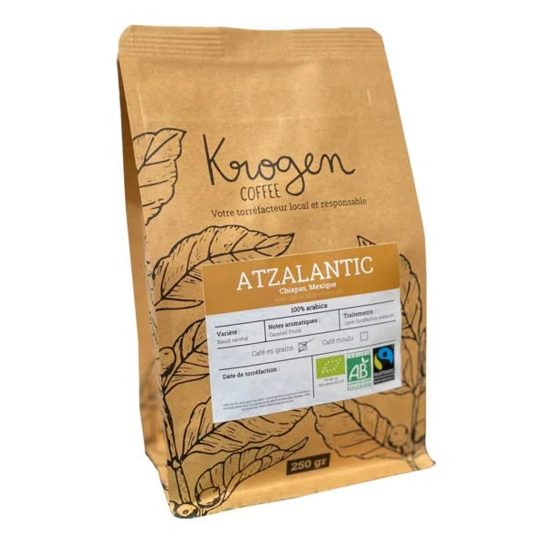 Café Krogen - Atzalantic - Mexique - Moulu - 250g