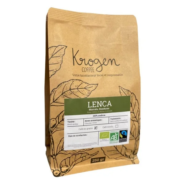 Café Krogen - Lenca - Honduras - En grains - 250g