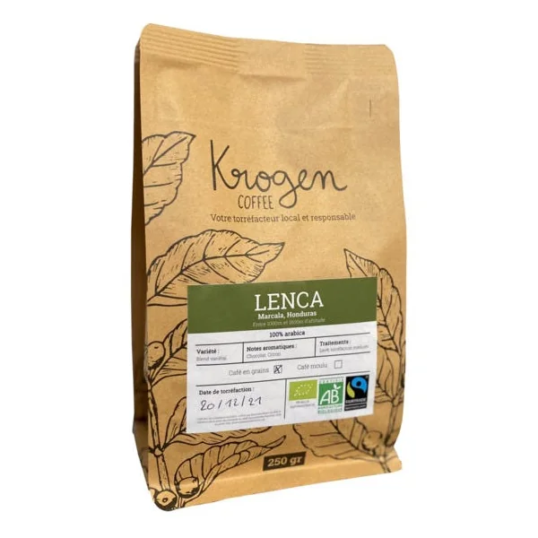 Café Krogen - Lenca - Honduras - En grains - 250g