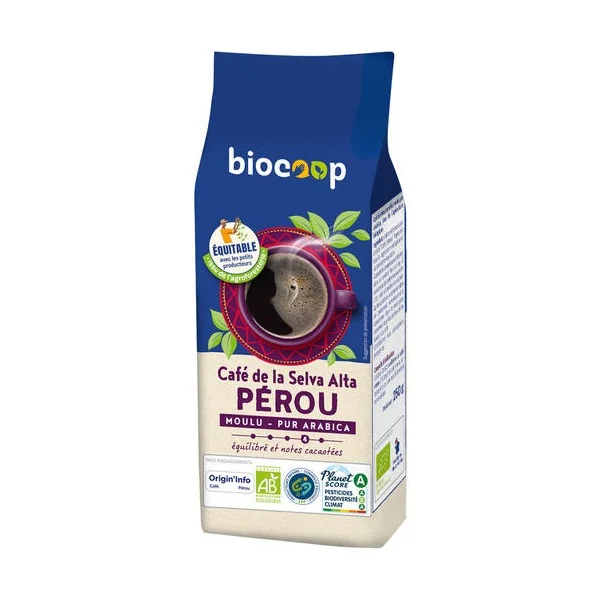 Café Pérou moulu 250g