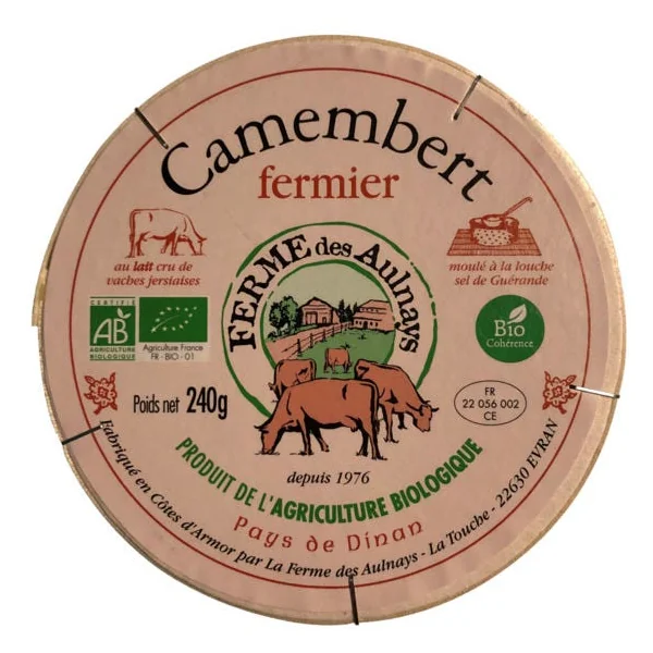 Camembert fermier 25%MG 240g