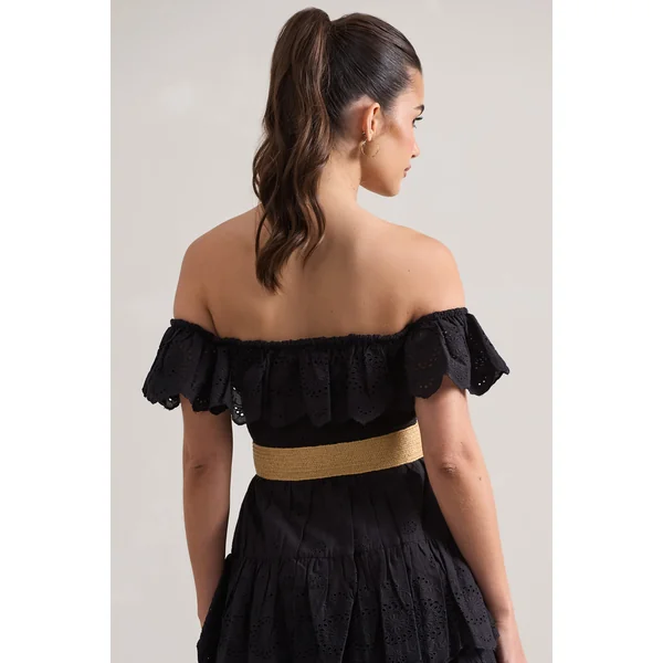 Campora | Ceinture tissée beige naturel
