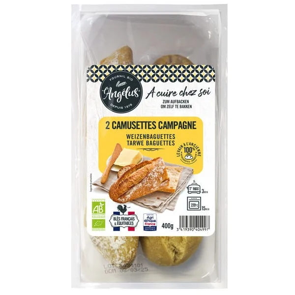 Camusettes campagne précuite (2) 400g