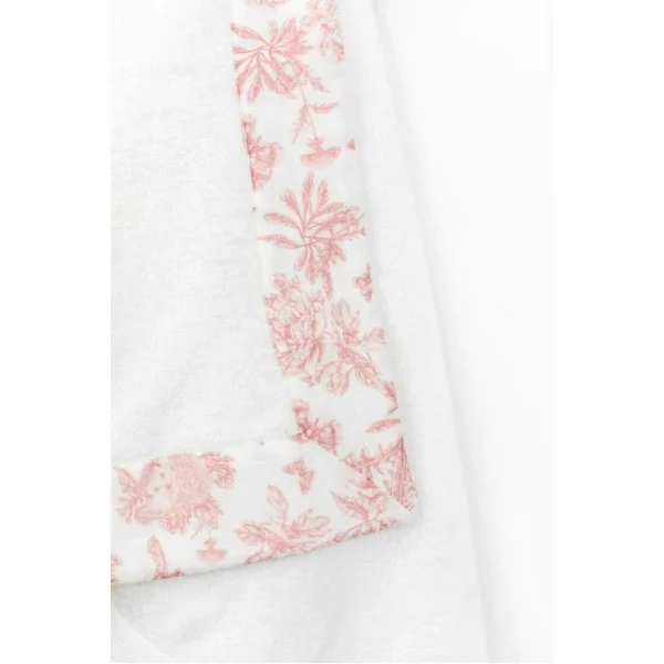 Cape de bain Toile de Jouy Tartine et Chocolat - Soins Bébé Naturels & Produits Maman Après Naissance