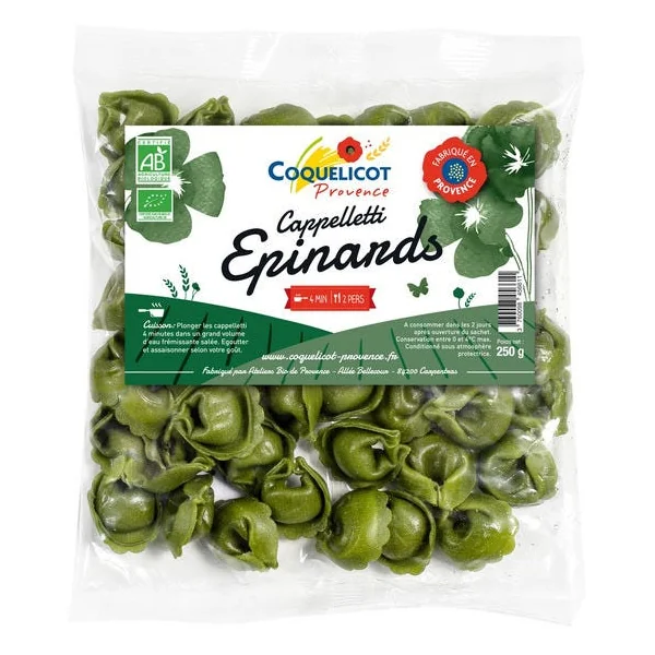Cappelletti épinards 250g