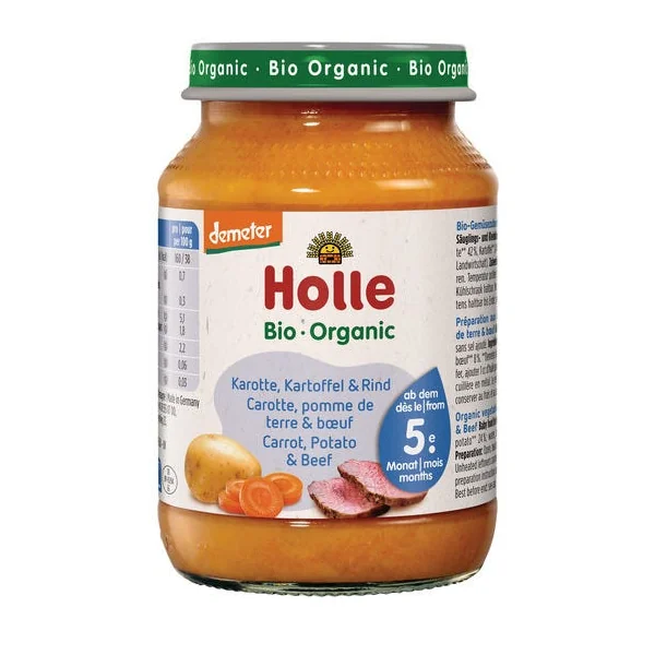 Carotte pomme terre bœuf pot 190g