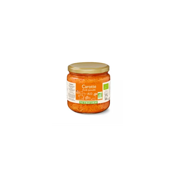 Carottes lacto-fermentées - 380g