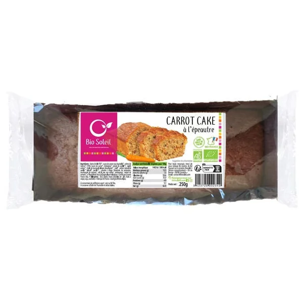 Carrot cake à l'épeautre 250g
