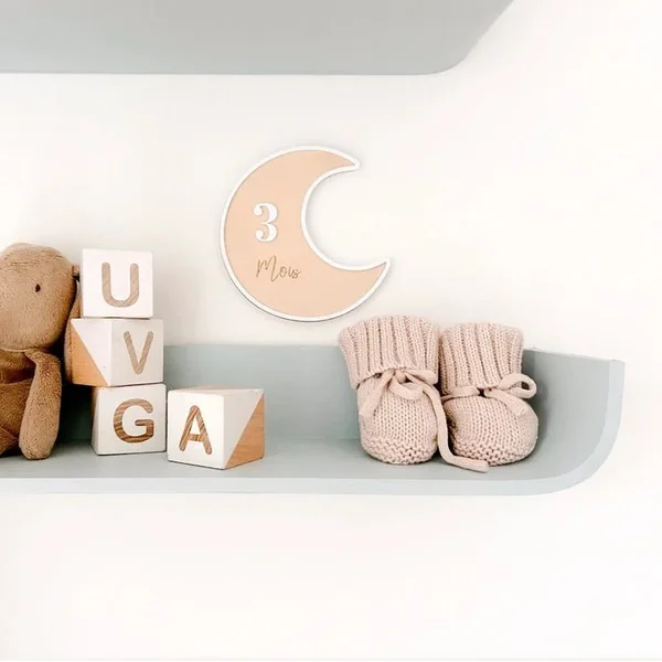 Cartes étapes - Lune - Soins Bébé Naturels & Produits Maman Après Naissance