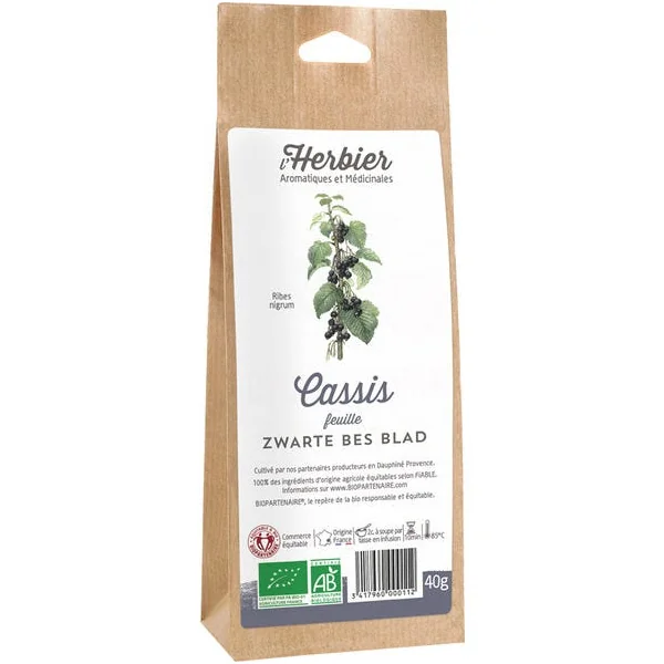 Cassis feuille 40g