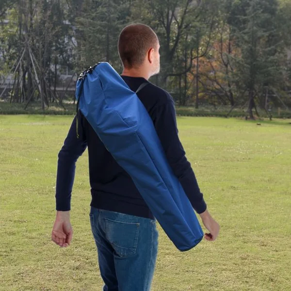 Chaise de Camping Pliante Pivotante Charge 136KG avec Accoudoirs Porte-gobelets Sac de Transport