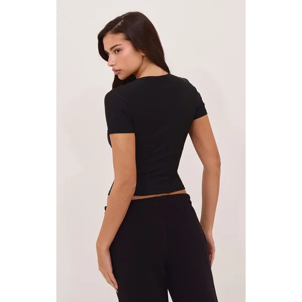 Charbon. T-shirt Long En Polyamide